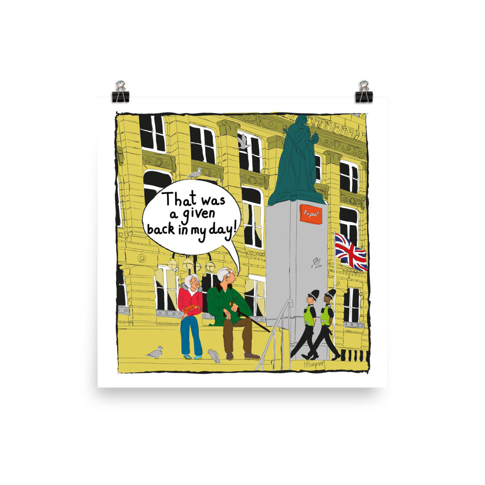 Respect. | The Legal Cartoon | Art poster | Lawyers Arts Club freeshipping - Lawyers Arts Club