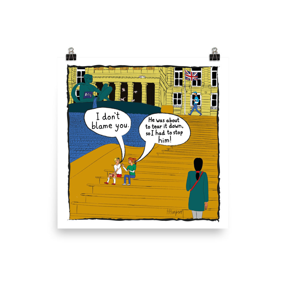 Belief. | The Legal Cartoon | Art poster | Lawyers Arts Club freeshipping - Lawyers Arts Club