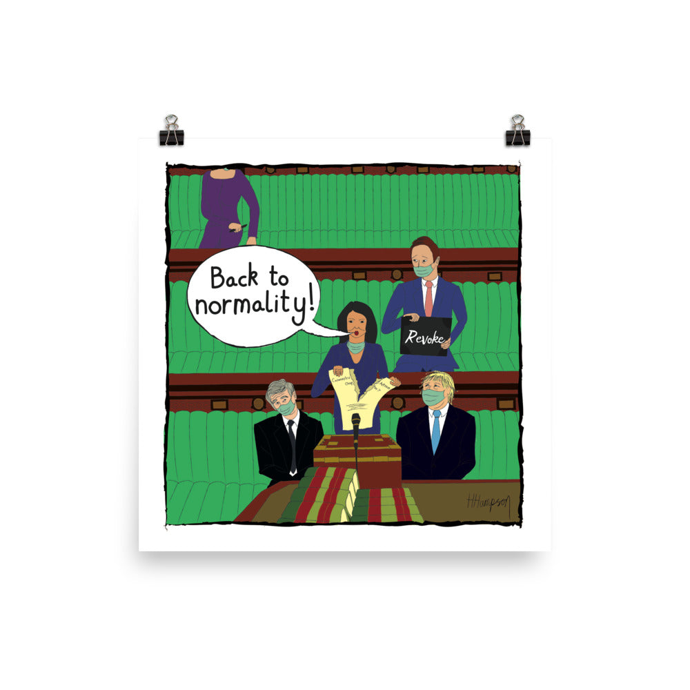 Revoke. | The Legal Cartoon | Art poster | Lawyers Arts Club freeshipping - Lawyers Arts Club